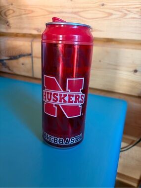 Nebraska Huskers Red Travel Tumbler - Insulated Home Games Drinkware